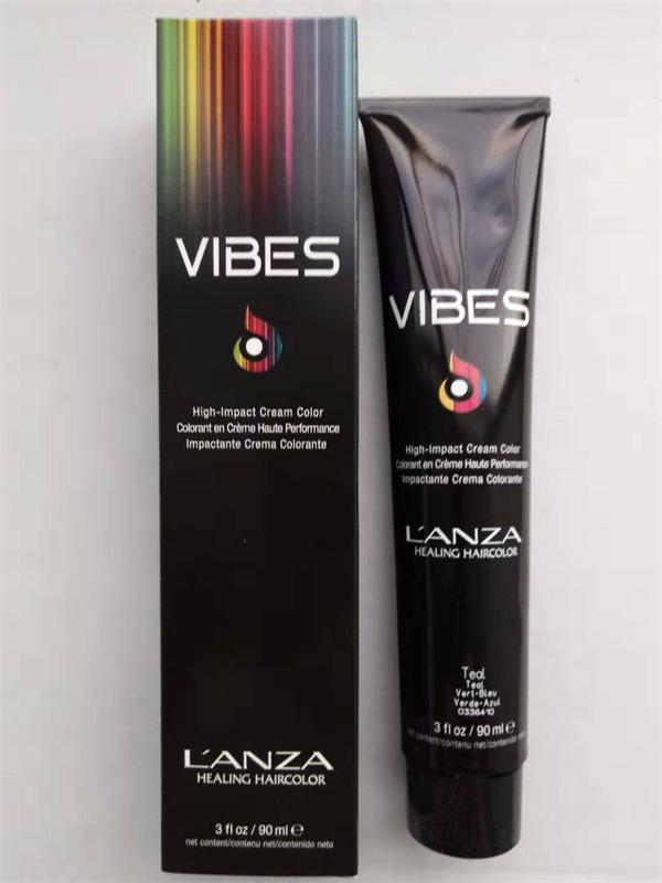 L ANZA琅泽Vibes滋彩双效染发膏绿色90ml/盒